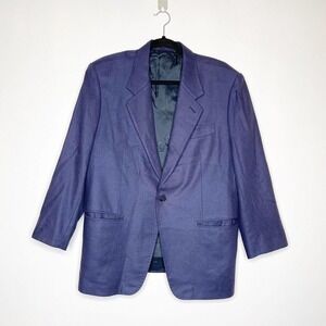 Men's Piacenza Silk Cashmere Blazer Navy Size 44